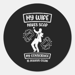 Sticker Rond Savon pour l'artisanat