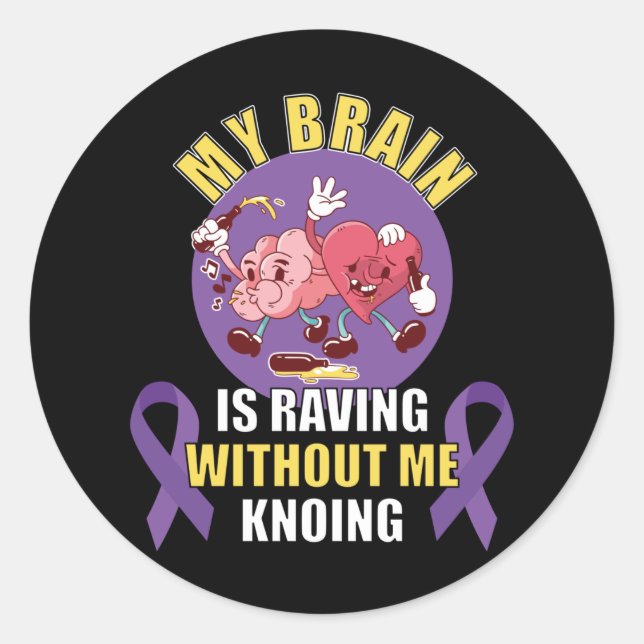 Sticker Rond Saying (Devant)