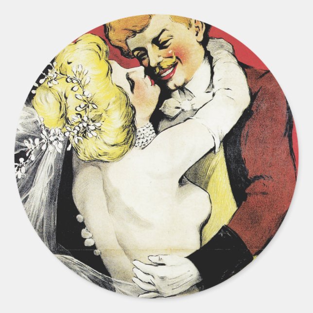 Sticker Rond Scala ~ Enfin, réservé ! (Devant)