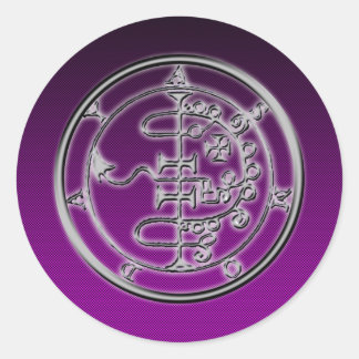 Sticker Rond Sceau d'Asmoday Asmodeus