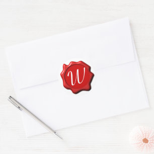 Sticker Rond Sceau de cire