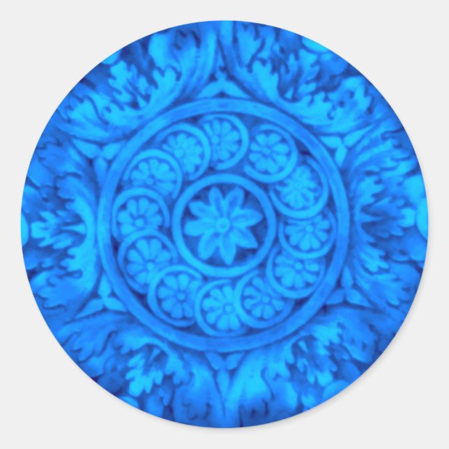 Sticker Rond Sceau de l'enveloppe de l'autocollant (Devant)