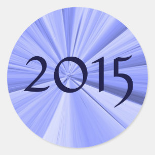 Sticker Rond Sceau d'enveloppe 2015 par Janz