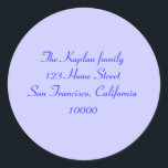 Sticker Rond Sceau d'enveloppe Bat mitzvah Ariana<br><div class="desc">.</div>