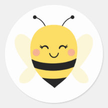 Sceau d'enveloppe d'abeilles pour Invitations Baby