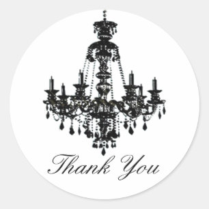 Sticker Rond Sceau d'enveloppe de lustre
