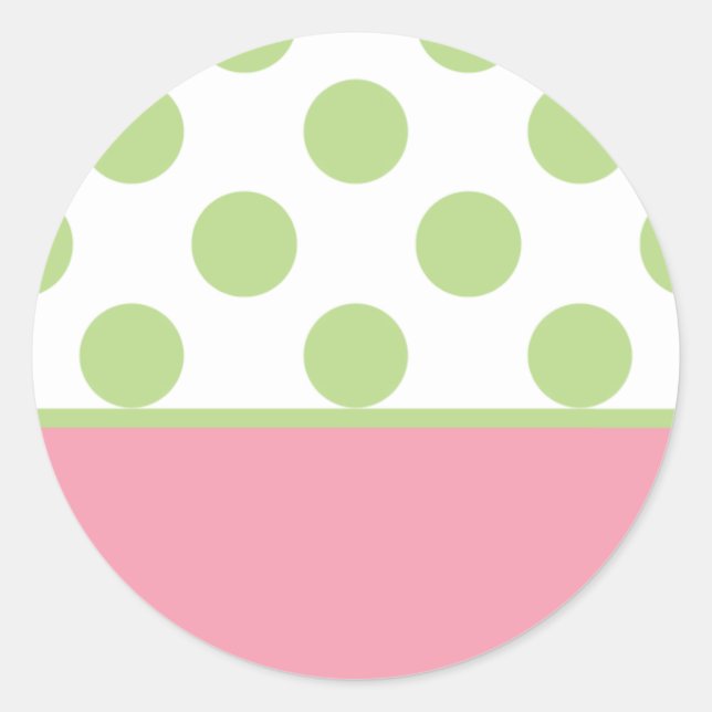 Sticker Rond Sceau d'enveloppe de tortue Tootsie (Devant)