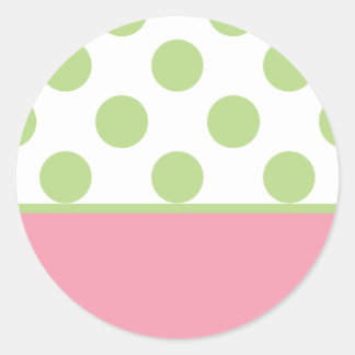 Sticker Rond Sceau d'enveloppe de tortue Tootsie