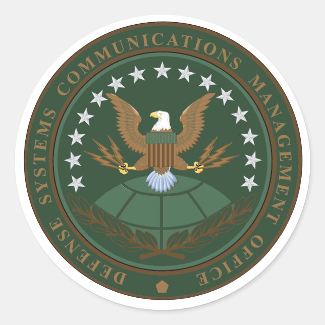 Sticker Rond Sceau DSCMO soumis (Devant)