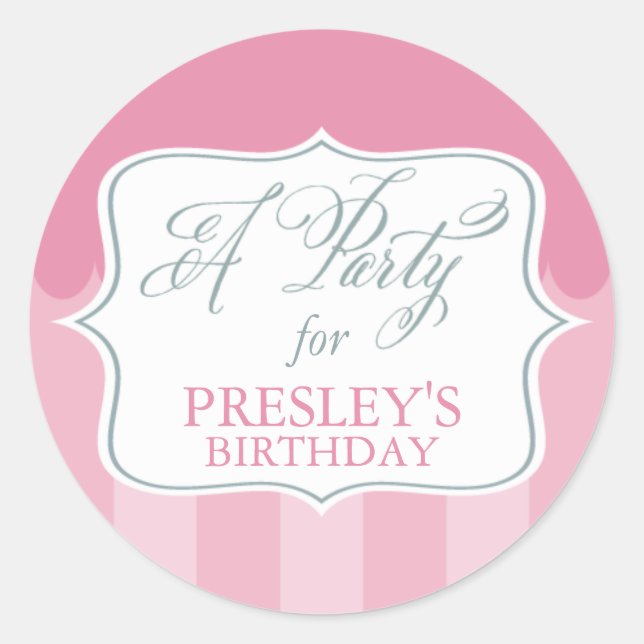 Sticker Rond Sceau vintage (Devant)