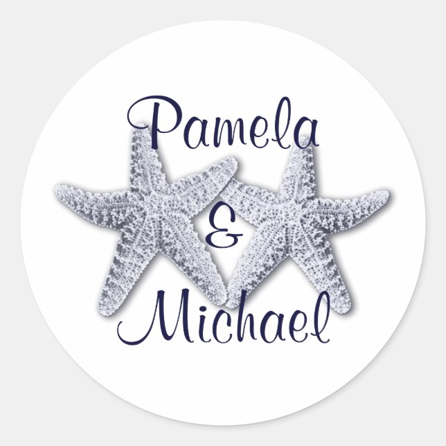 Sticker Rond Sceaux d'enveloppes personnalisés (Devant)