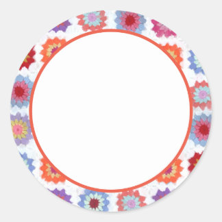 Sticker Rond "Scellé avec style : Enveloppe Sceau rond classiqu