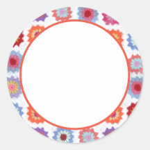 Scellé avec style : Sceau rond classique pour enve