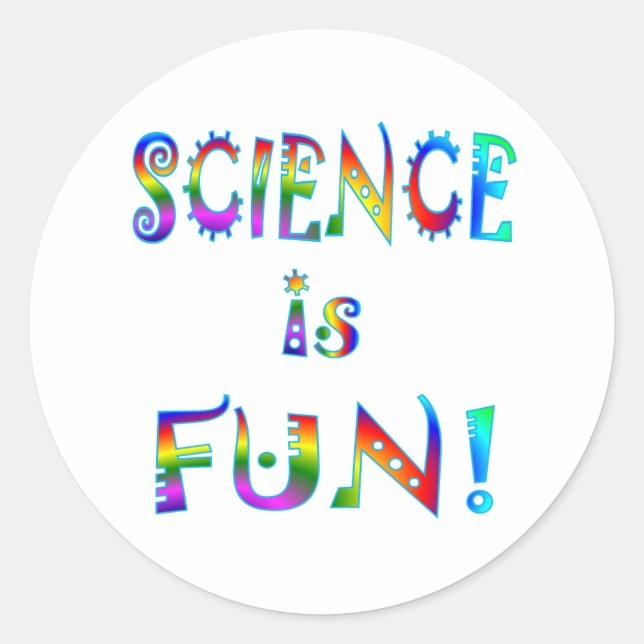 Sticker Rond Science (Devant)