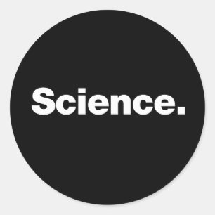 Sticker Rond Science
