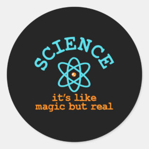 Sticker Rond Science
