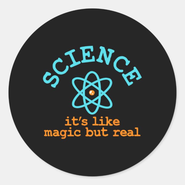Sticker Rond Science (Devant)