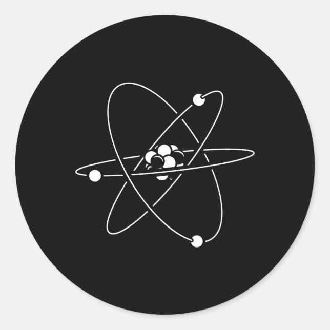 Sticker Rond Science Science Club Biologie Professeur Biologist (Devant)