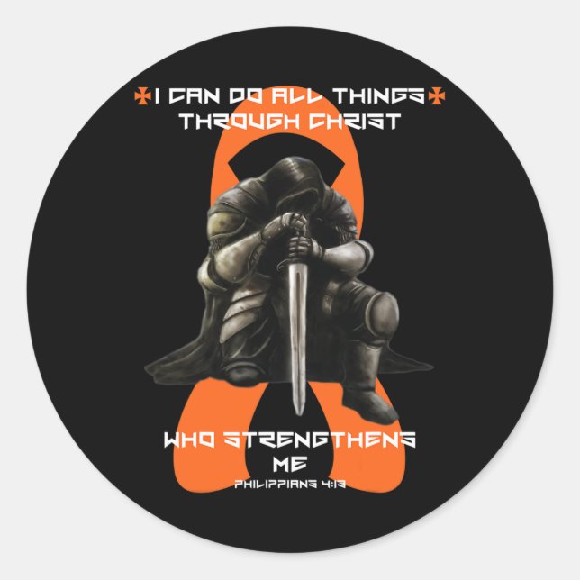 Sticker Rond Sclérose en plaques Hommes Cadeaux Mari Sensibilis (Devant)