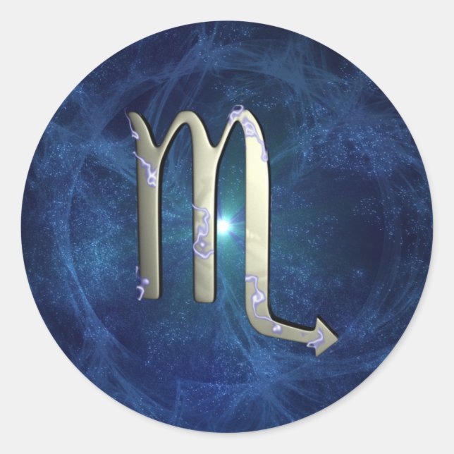 Sticker Rond Scorpio (Devant)