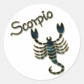 Sticker Rond Scorpio