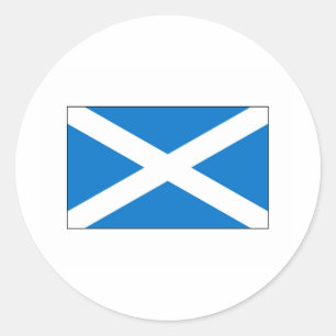 Sticker Rond Scotland FLAG International