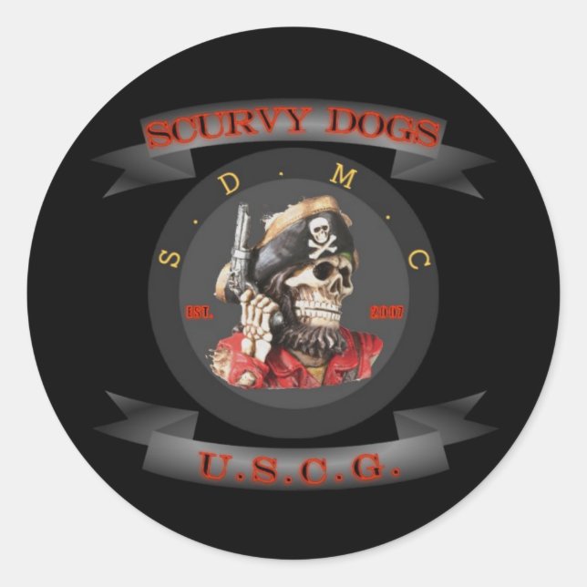 STICKER ROND SDMC (Devant)