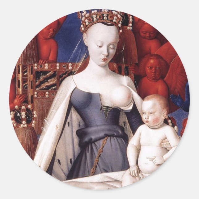 STICKER ROND SEIN DE MARY (Devant)