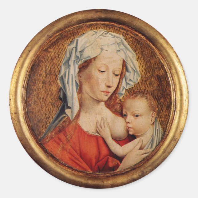 STICKER ROND SEIN DE MARY (Devant)