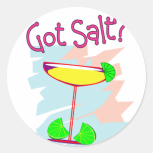 Sticker Rond Sel obtenu ? T-shirts et cadeaux d'amants de