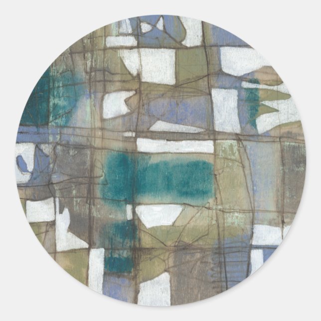 Sticker Rond Sélection arbitraire I (Devant)