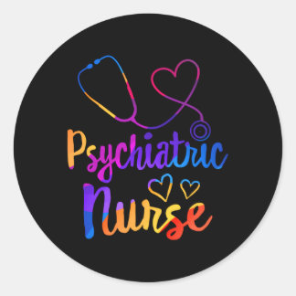 Sticker Rond Semaine des infirmières psychiatriques Rn Tal Écol