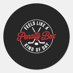 Sticker Rond Semble être une sorte de journée de banc de pénali