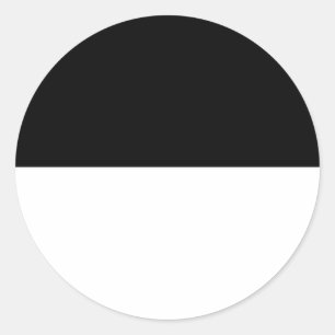 Sticker Rond Semi noir