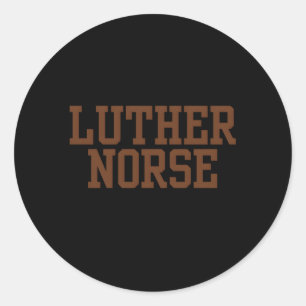 Sticker Rond Séminaire Luther Norse