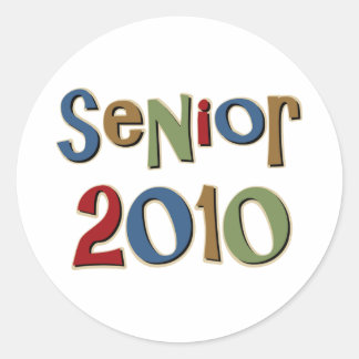 Sticker Rond Senior 2010