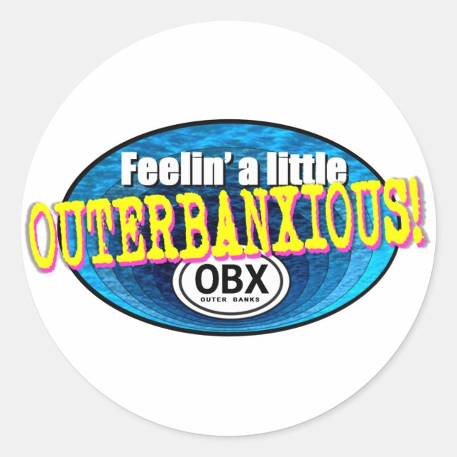 Sticker Rond Sens un peu OBX (Devant)