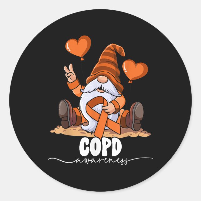 Sticker Rond Sensibilisation à la copie (Devant)