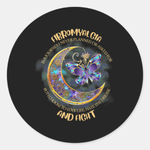 Sticker Rond - Sensibilisation à la fibromyalgie 8