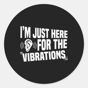 Sticker Rond Sensibilisation à la perte auditive de fierté Sens
