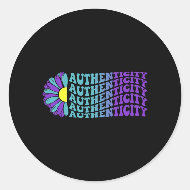 Sticker Rond Sensibilisation à la prévention de l'ity (Devant)