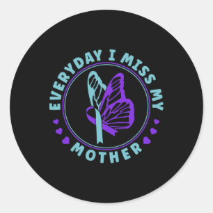 Sticker Rond Sensibilisation à la prévention du suicide Chaque 