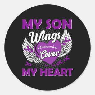 Sticker Rond Sensibilisation à la surdose de drogue Cadeaux de 