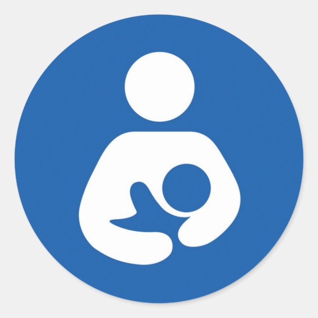 Sticker Rond Sensibilisation à l'allaitement maternel (Devant)