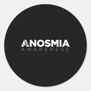 Sticker Rond Sensibilisation à l'Anosmia