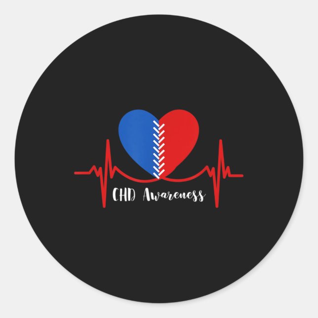 Sticker Rond Sensibilisation À L'Enfant, Guerrier Du Coeur, Coe (Devant)