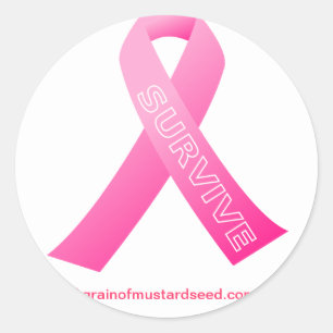 Sticker Rond Sensibilisation au cancer