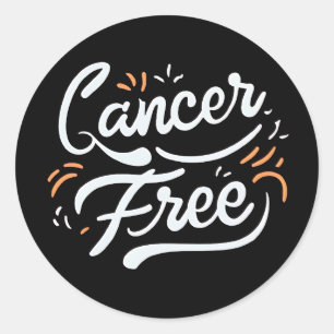 Sticker Rond sensibilisation au cancer du sein sans cancer
