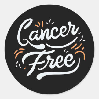 Sticker Rond sensibilisation au cancer du sein sans cancer