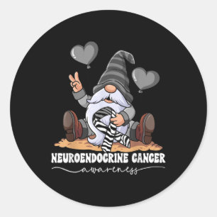 Sticker Rond Sensibilisation au cancer neuroendocrinien